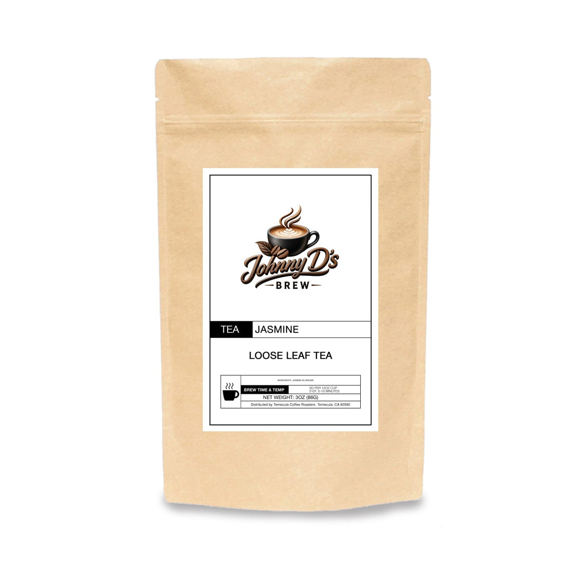 Jasmine loose leaf tea – Johnny D's Brew