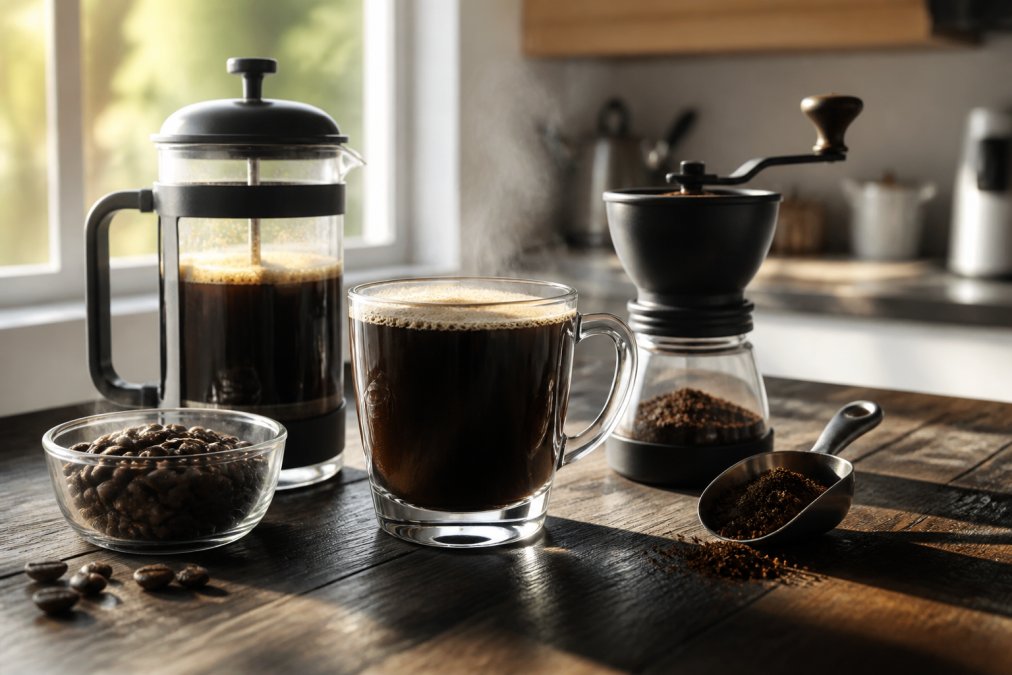 How to Brew Strong Morning Coffee: Ratios & Grind