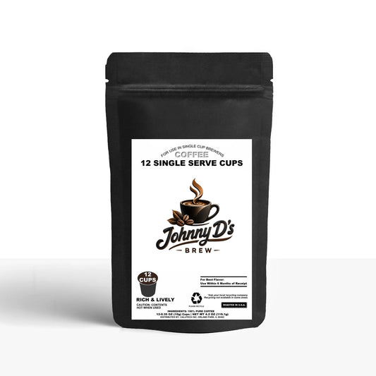 12 Pack Single Serve Coffee Capsules