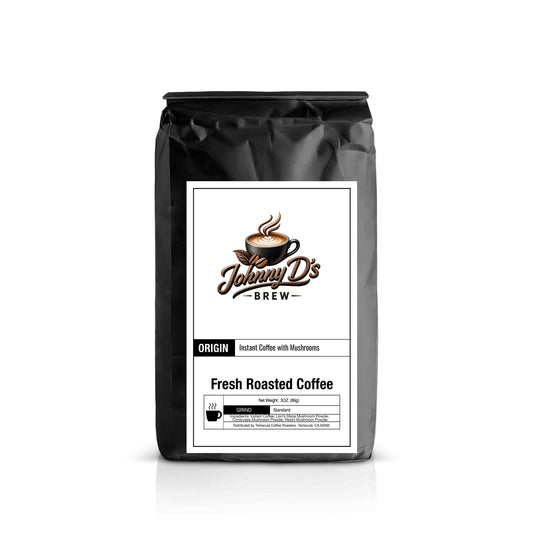 Instant Coffee with Mushroom – Johnny D's Brew