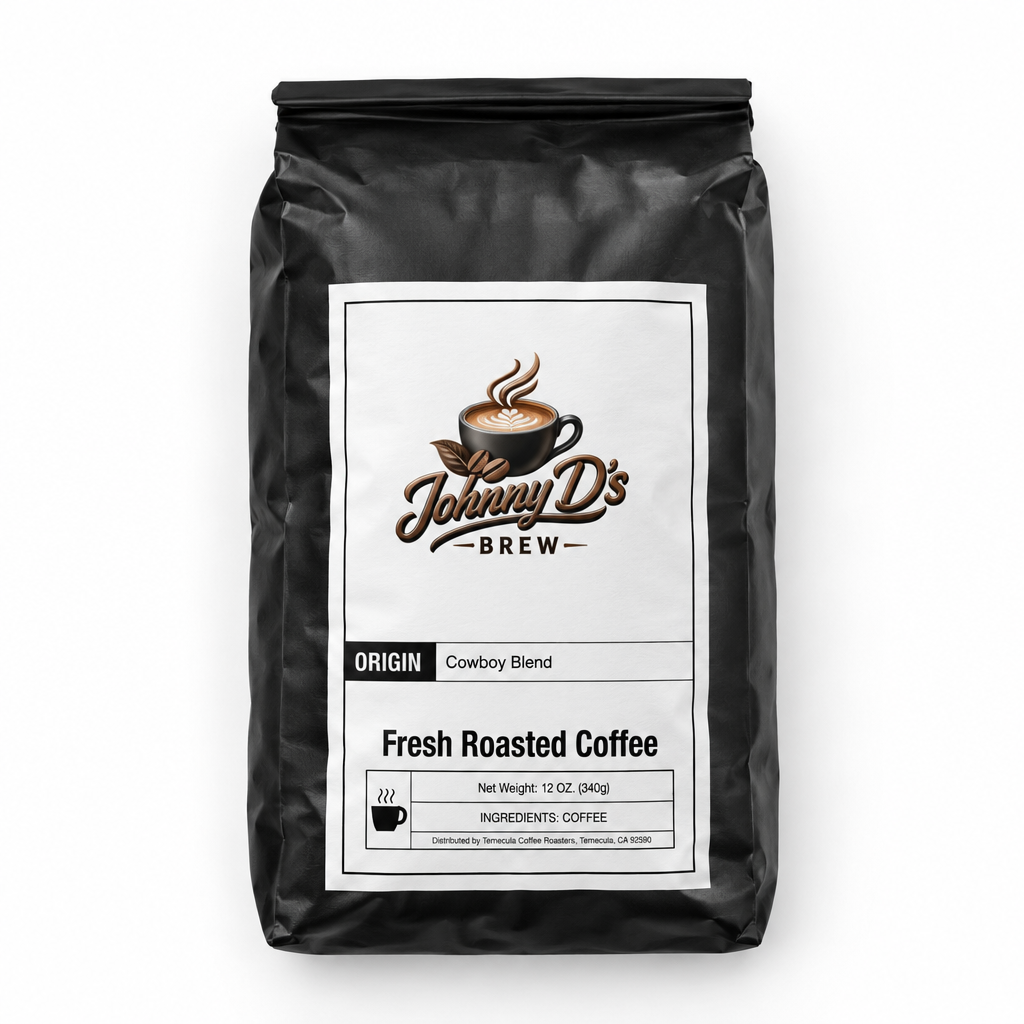 Cowboy Blend coffee – Johnny D's Brew