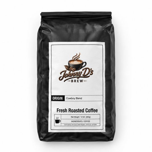Cowboy Blend coffee – Johnny D's Brew