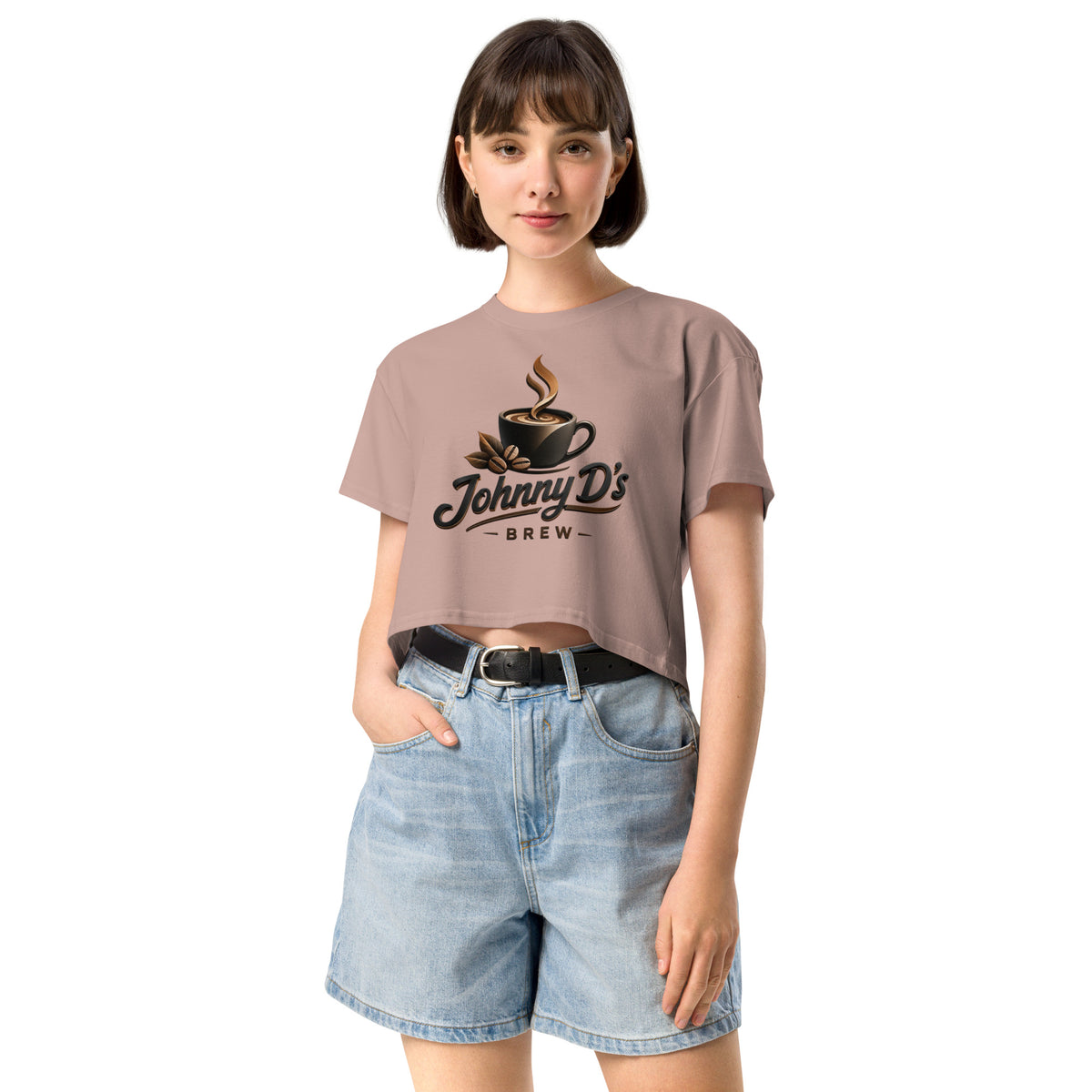Women's Crop Top, photo 1 – Johnny D's Brew